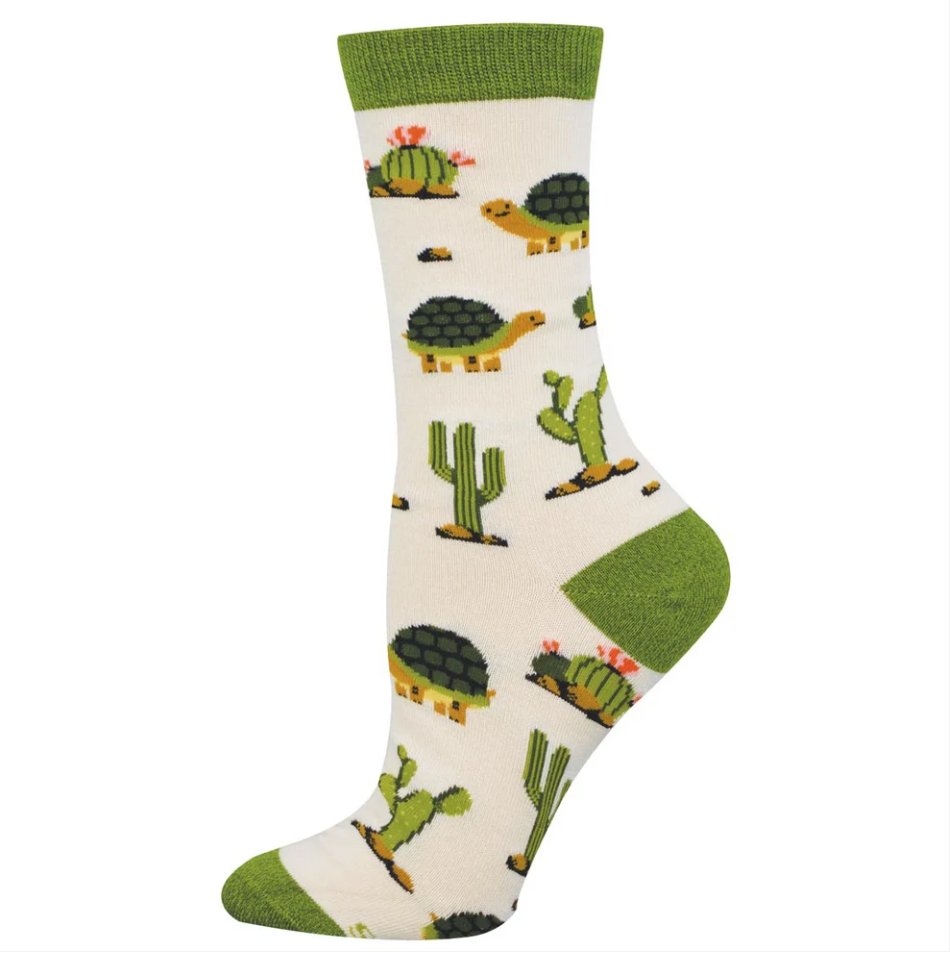 Socksmith bamboo graphic crew, women's sizing (25+ patterns)