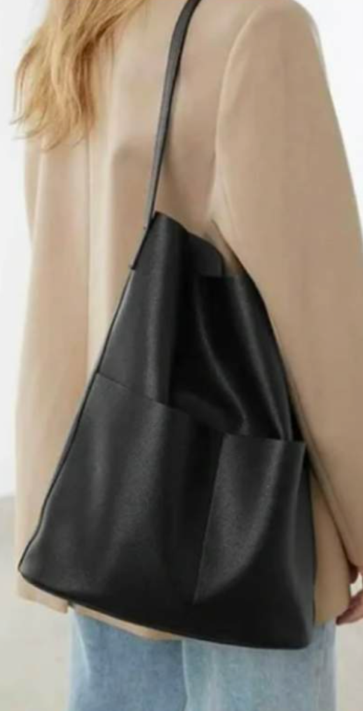 Risa purse, Lila pocket tote (5 colors)