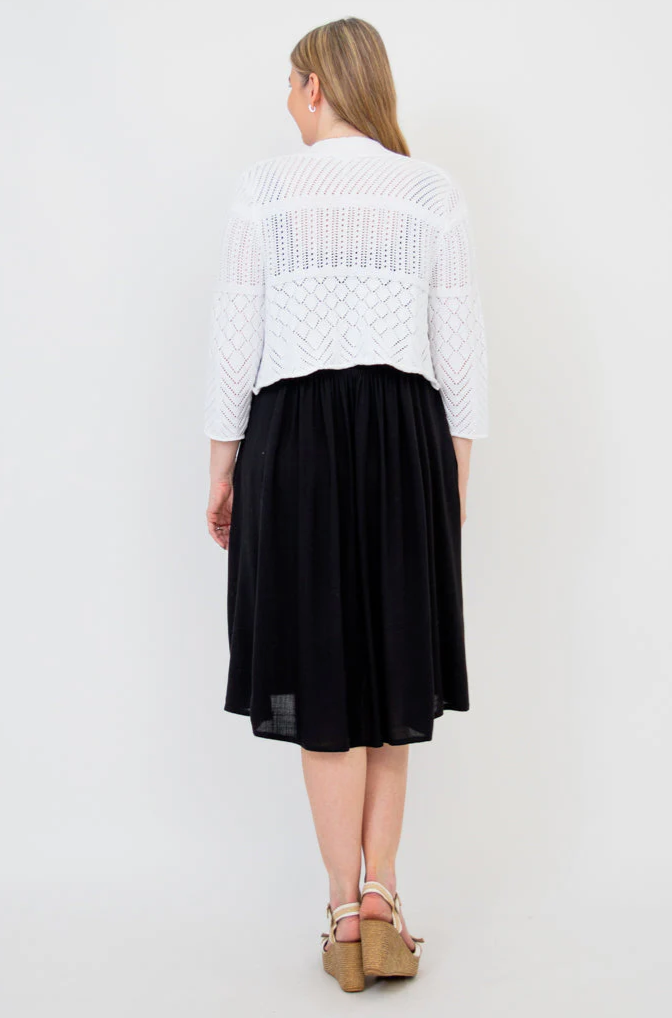 Cárdigan Blue Sky, bolero largo de malla (6 colores)