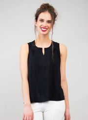 Blue Sky Scarlette tank, bamboo linen (2 colors)
