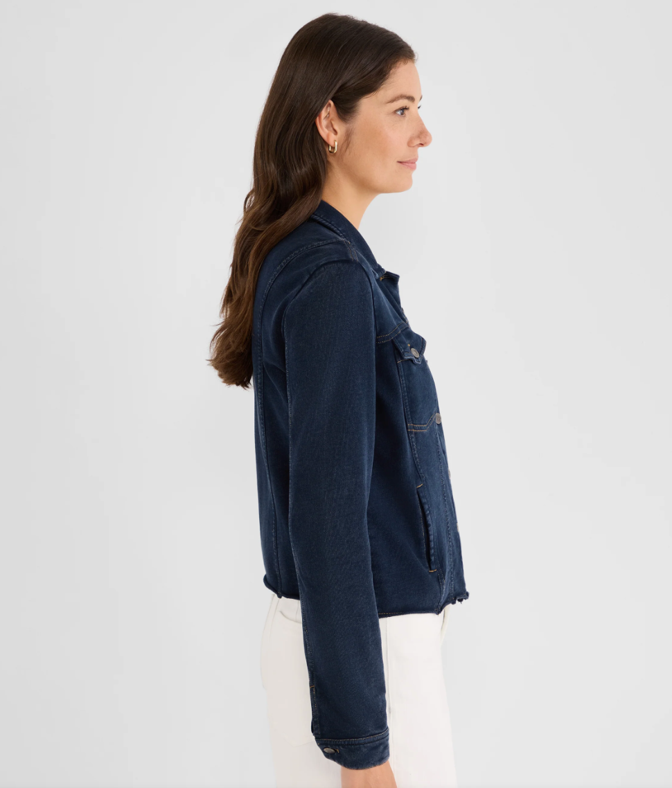 Nic + Zoe jacket 252099, Denim Look knit