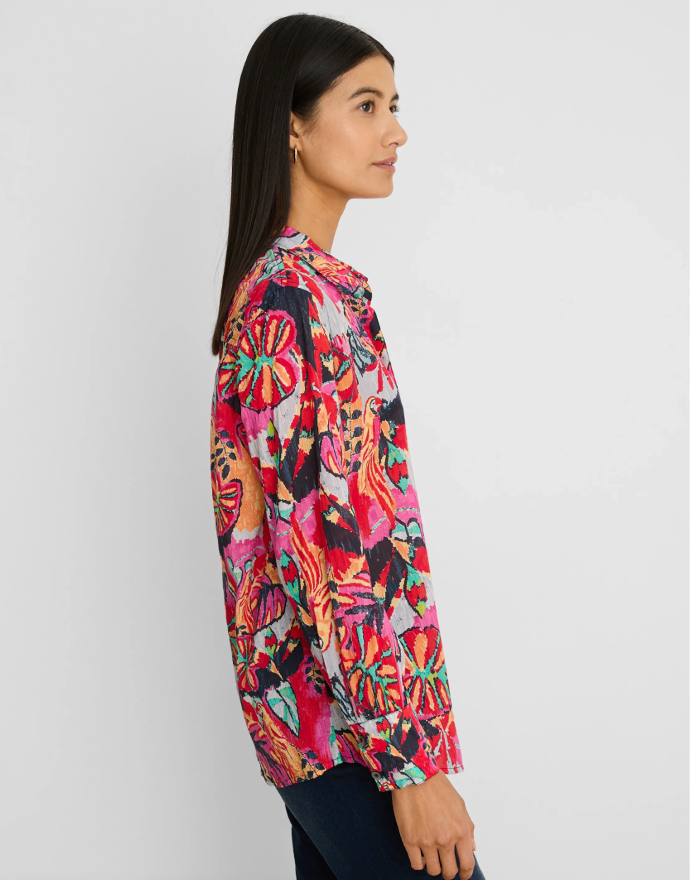 Cárdigan Nic + Zoe, liso en 4 direcciones