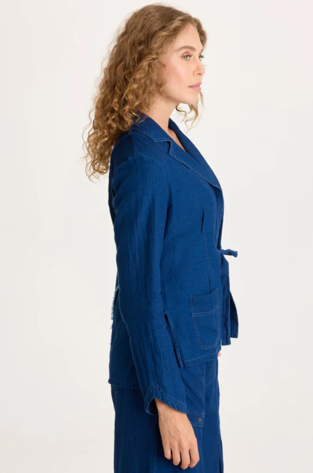 XCVI jacket 14858, Floris front-tie