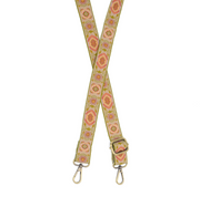 Joy Susan medallions guitar strap, 1" wide