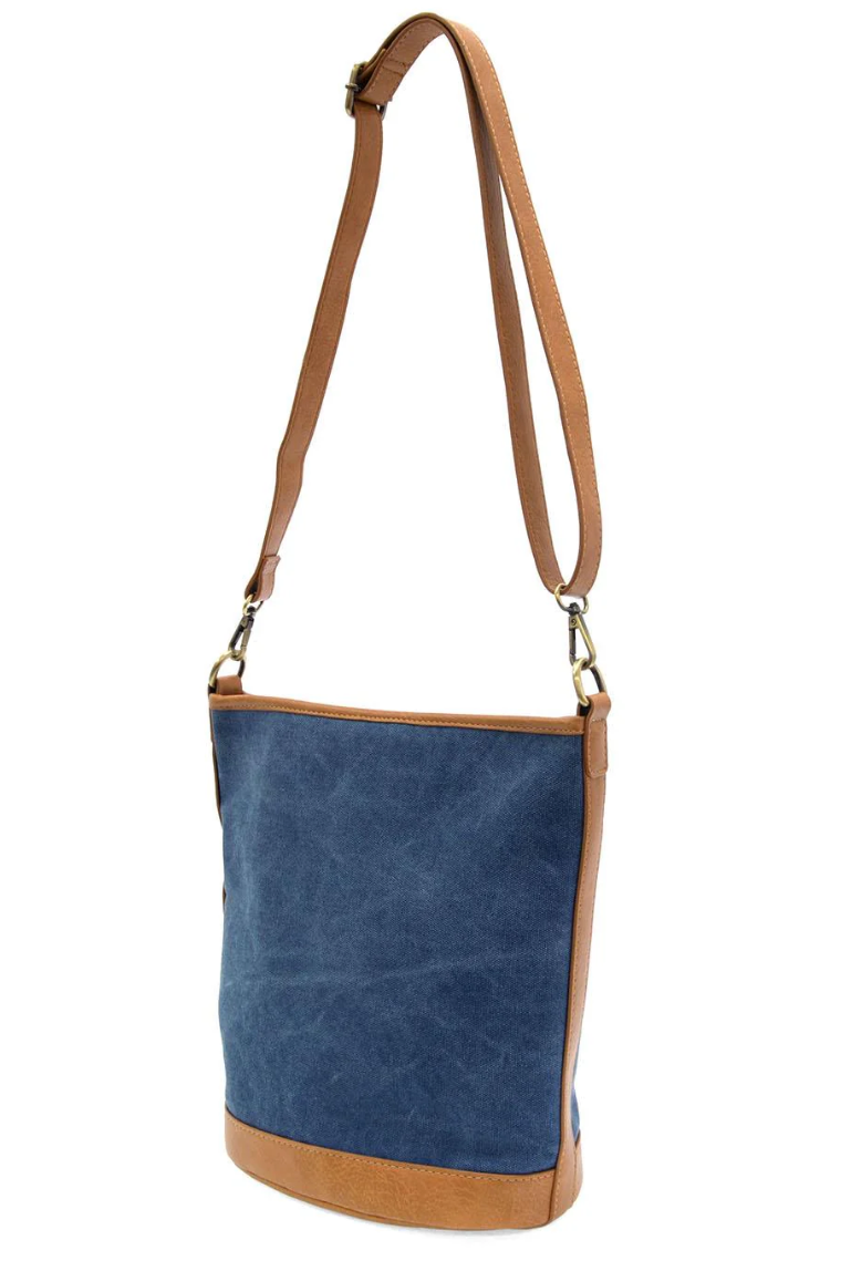 Joy Susan Aurora Bucket purse, canvas