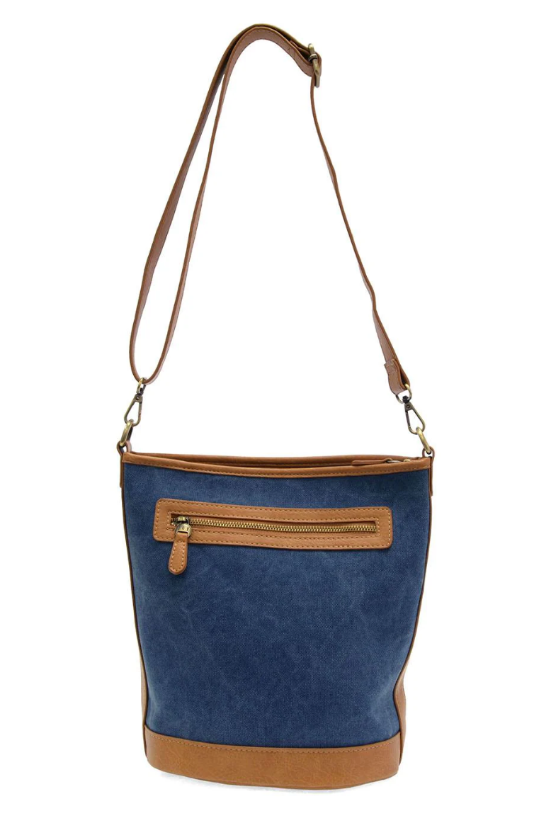 Joy Susan Aurora Bucket purse, canvas