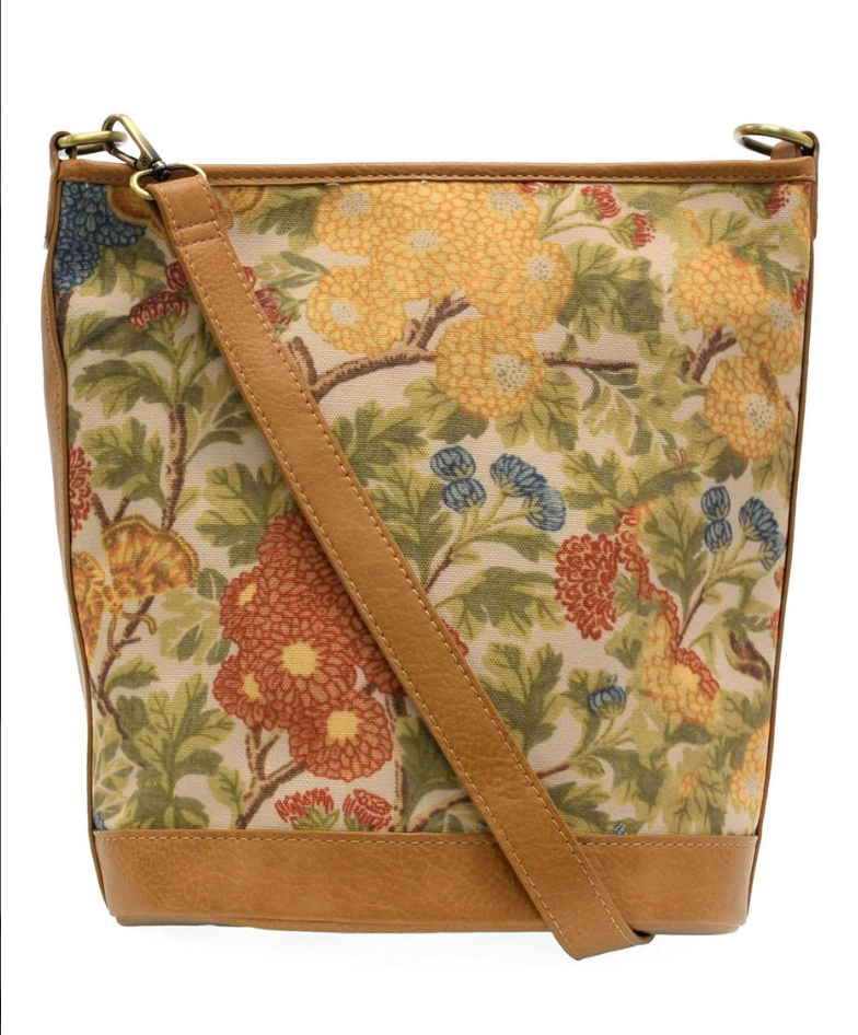 Joy Susan Aurora Bucket purse, canvas