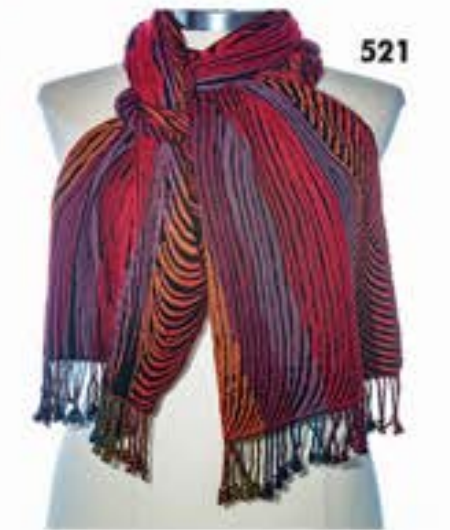 Rapti scarf 8402LY, silk/lycra print (8 prints/colors)