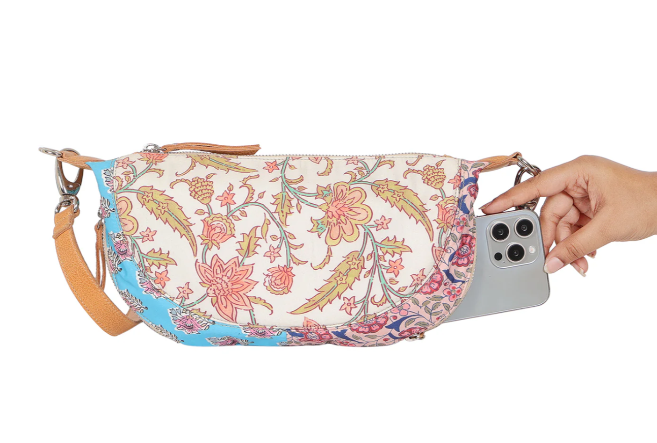 Monedero de piel Latico, bandolera Lilly