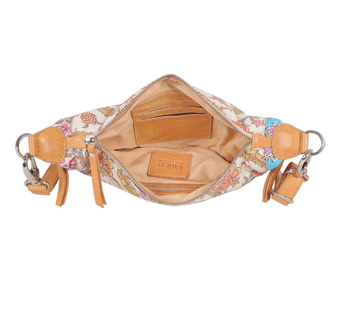 Monedero de piel Latico, bandolera Lilly