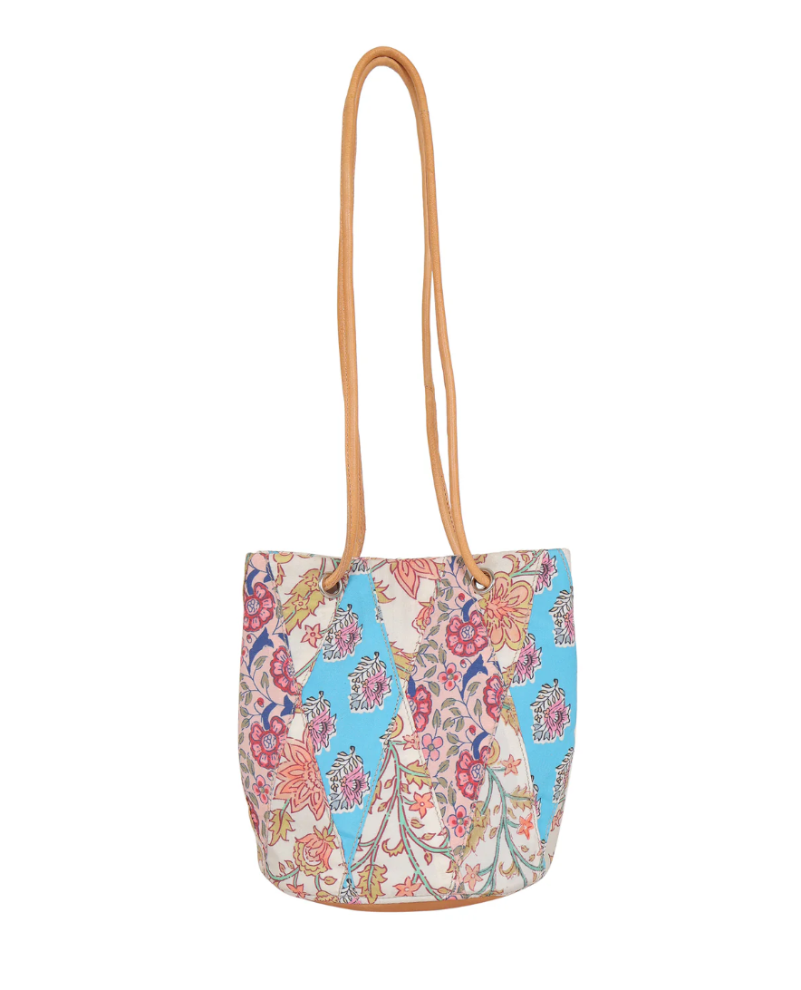 Latico purse, Cassidy crossbody fabric with leather trim
