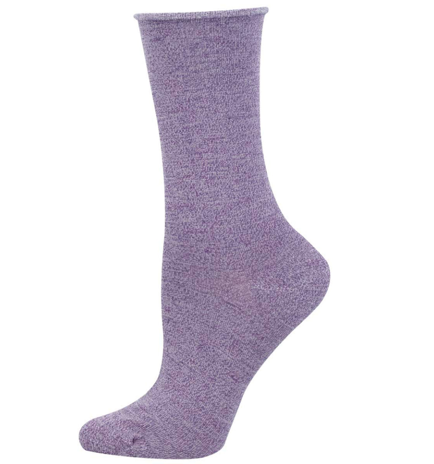 Socksmith bamboo crew, solid women's sizing (15+ colors)