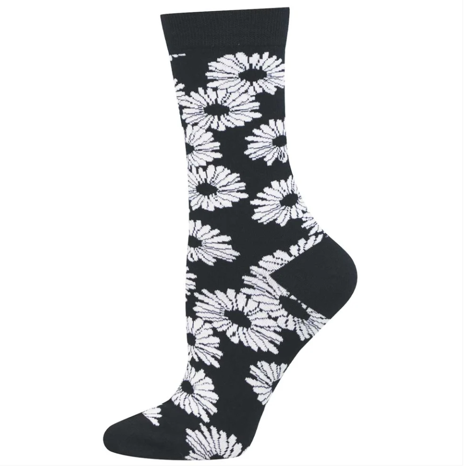 Socksmith bamboo graphic crew, women's sizing (40+ patterns)