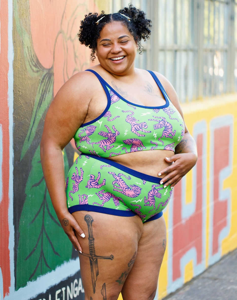 Thunderpants panties, Original Electric Tiger print