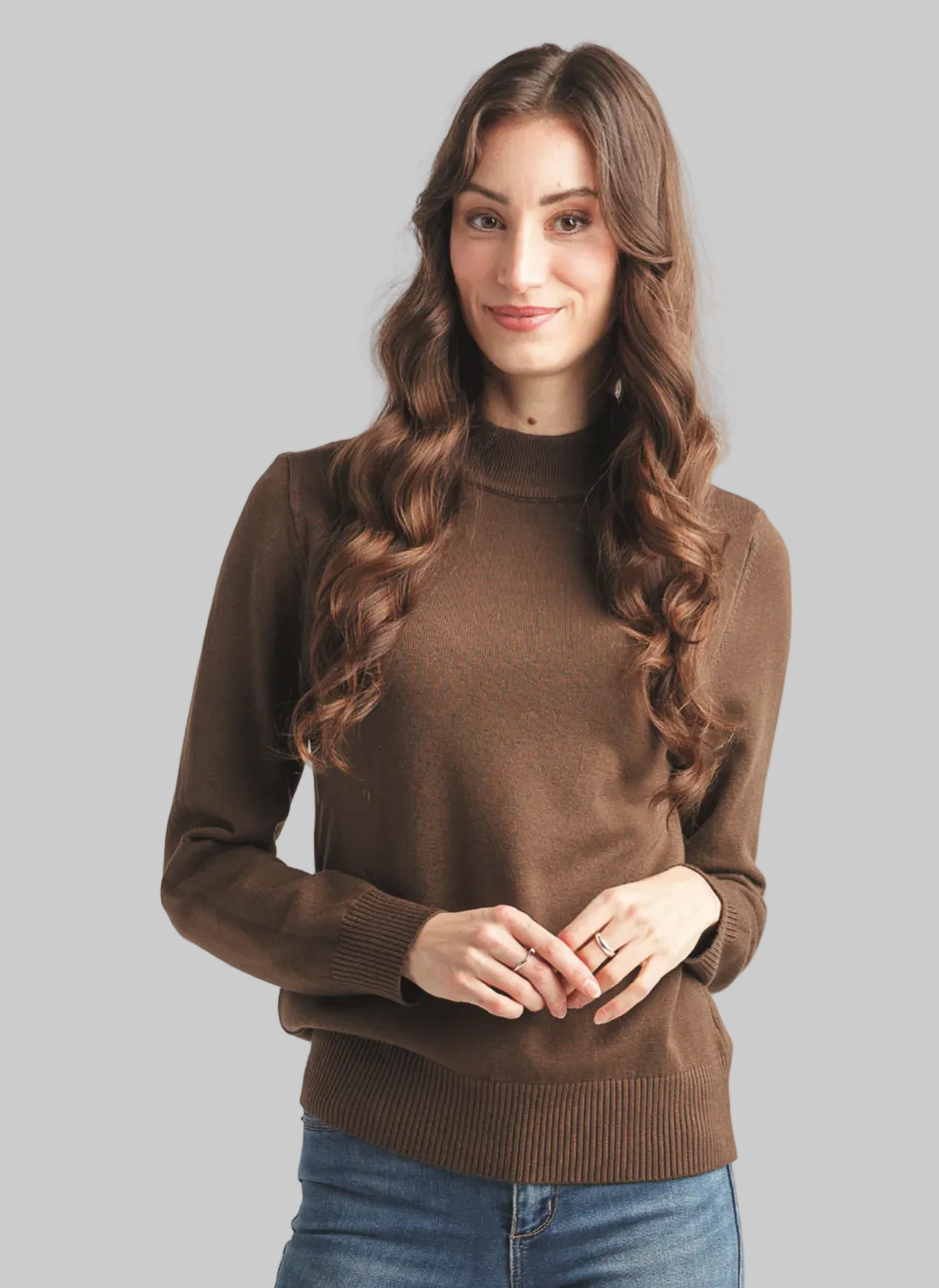 Papillon sweater 21268, essential mock neck (3 colors)