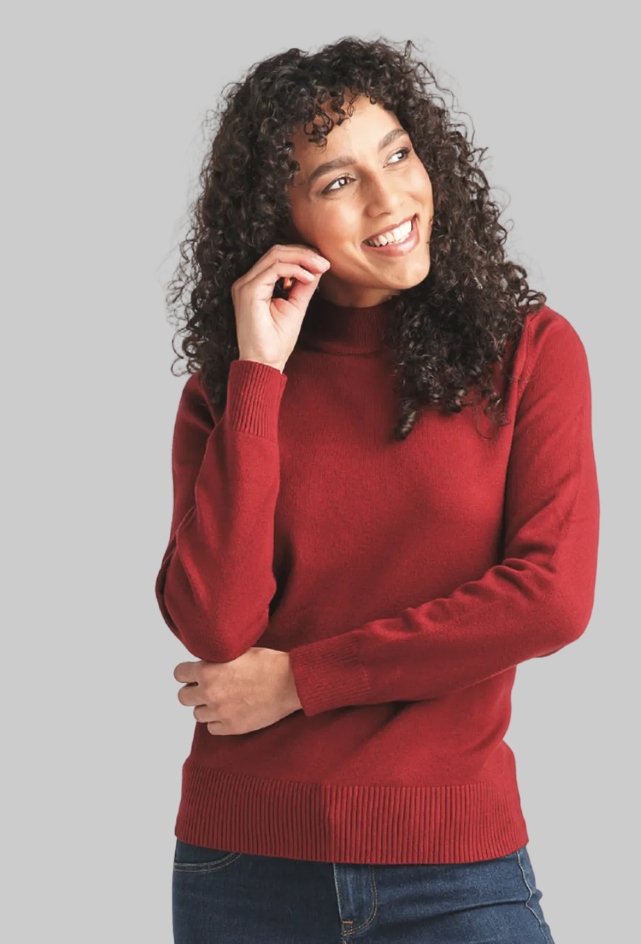 Papillon sweater 21268, essential mock neck (3 colors)