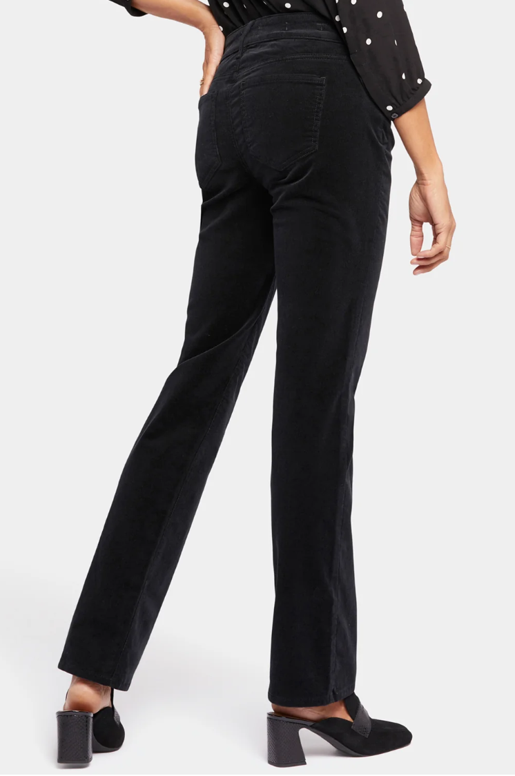 NYDJ Marilyn recta PETITE pana, tiro medio, cremallera (2 colores) Tallas en OFERTA