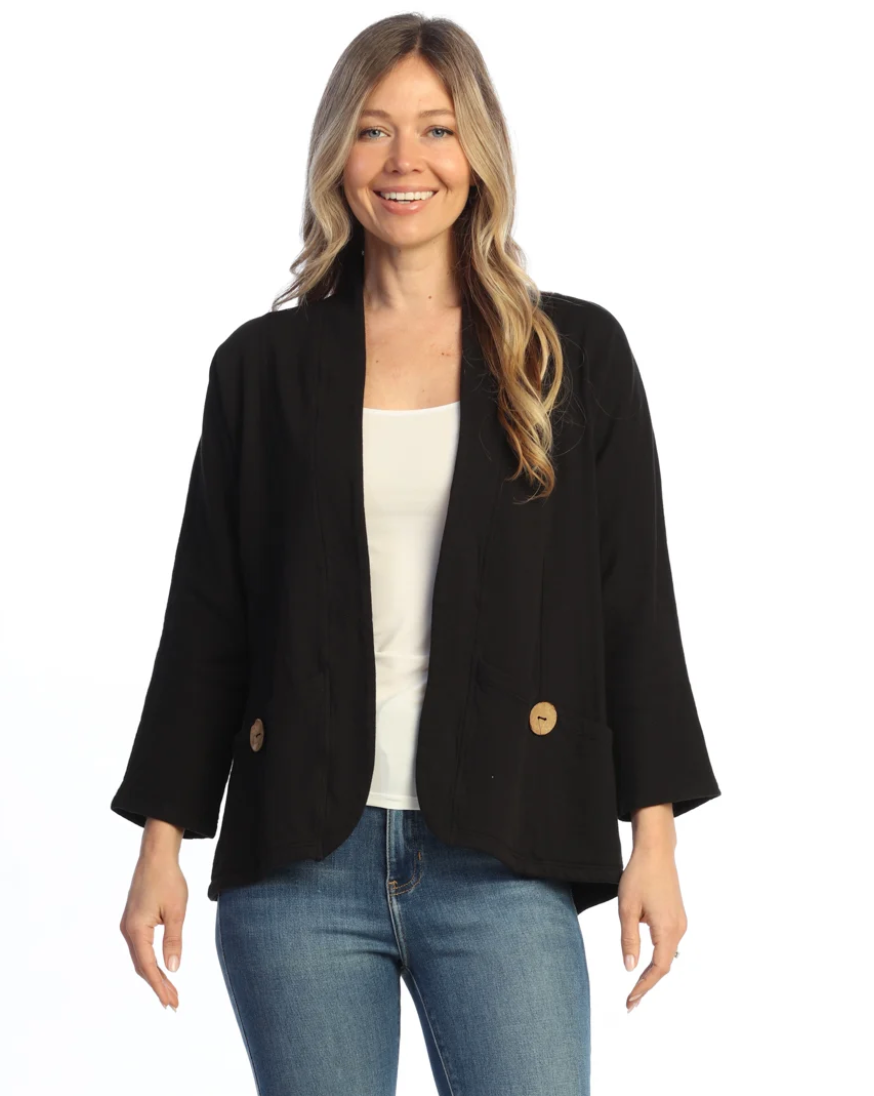 Jess & Jane jacket, fleece with pockets (2 colors)