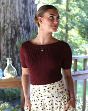 Effie's Heart Umbria shirt, lightweight sweaterknit (2 colors)