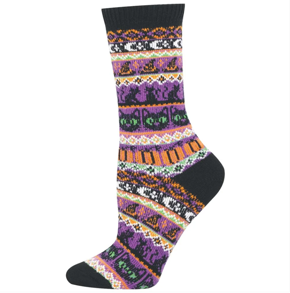 Socksmith sweater socks, women's sizing (4 styles)