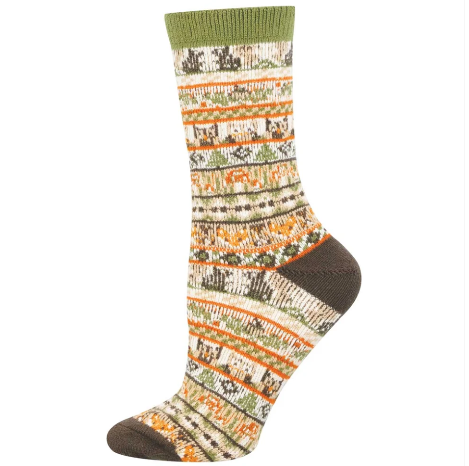 Socksmith sweater socks, women's sizing (4 styles)
