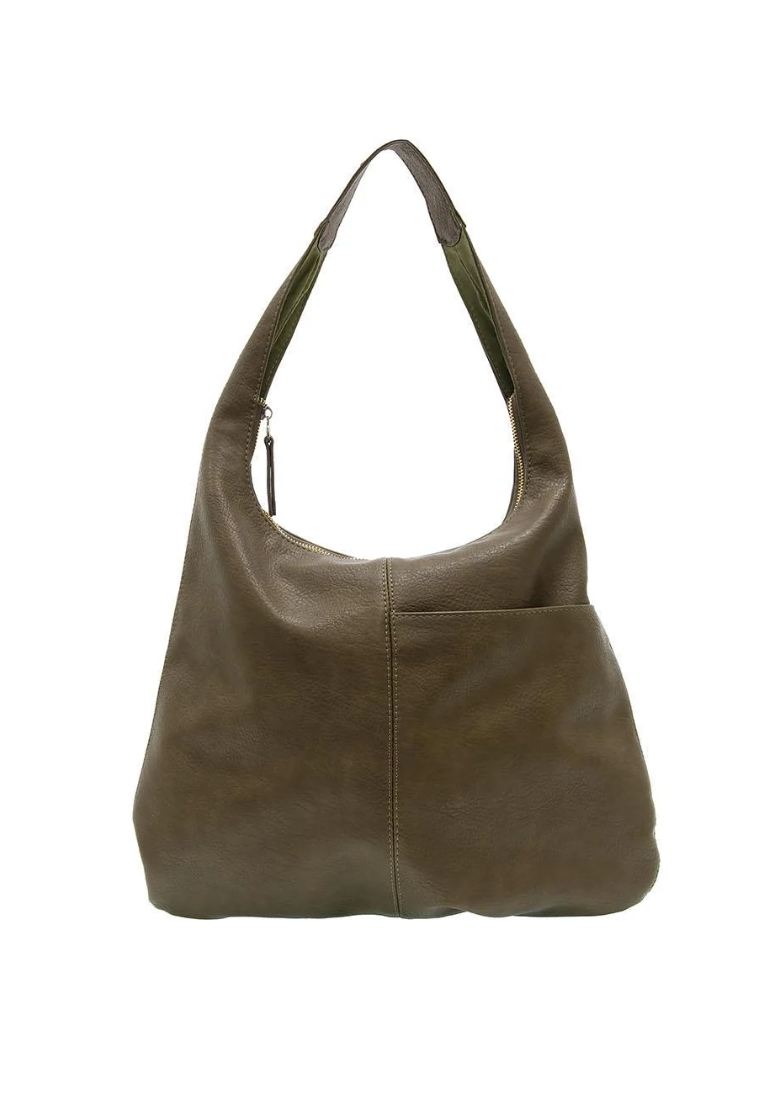 Joy Susan Harley studded hobo purse