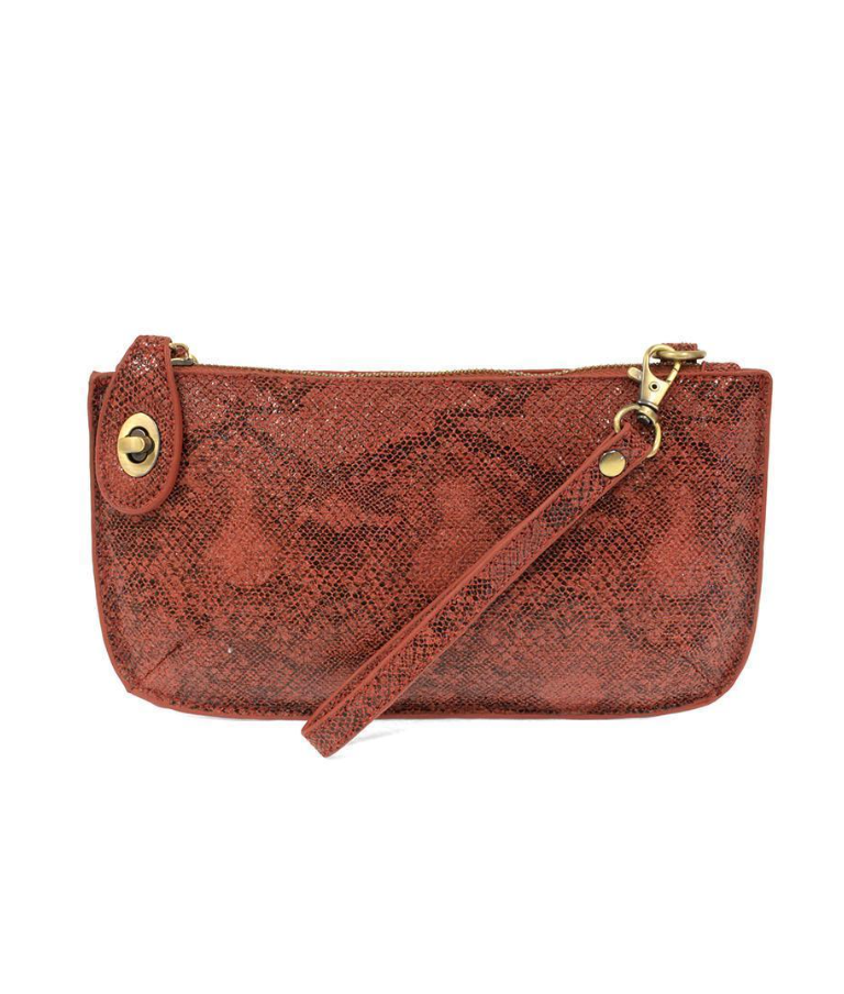 Joy Susan Python Mini Cross-Body Clutch (3 colors)