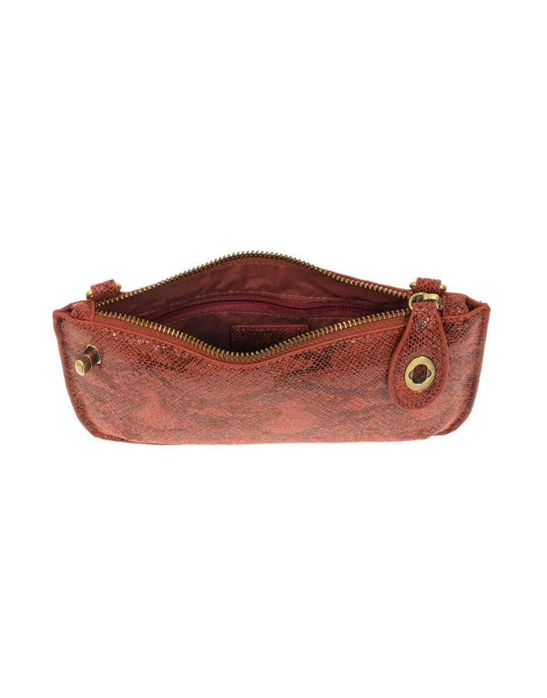 Joy Susan Python Mini Cross-Body Clutch (3 colors)