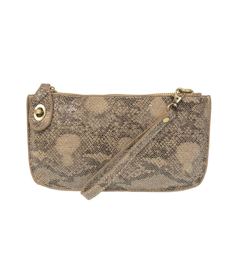 Joy Susan Python Mini Cross-Body Clutch (3 colors)