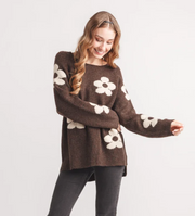 Papillon sweater 21215, daisy floral