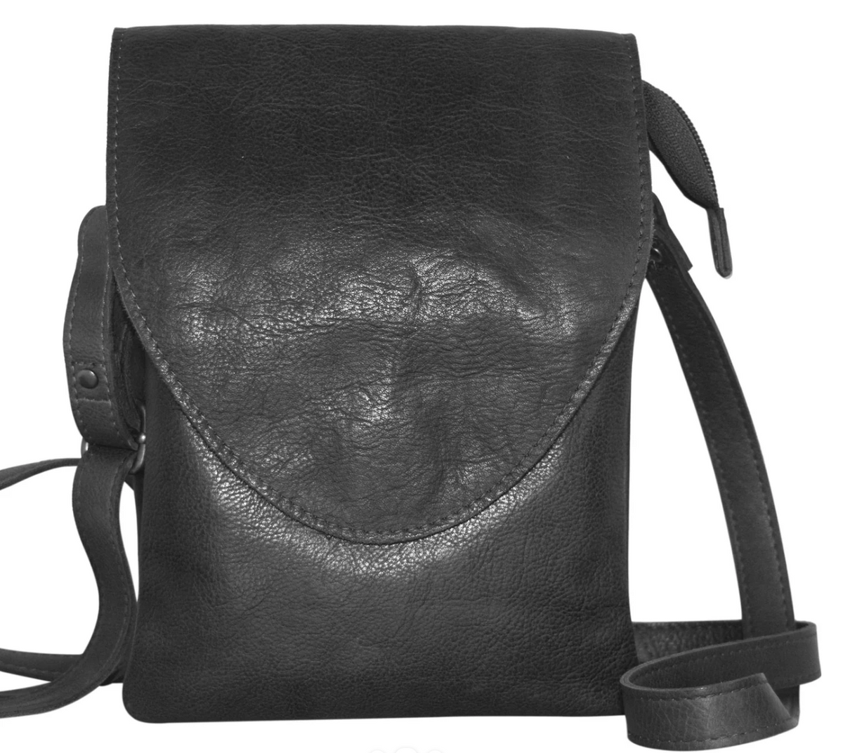 Monedero de piel Latico, bandolera Pippa