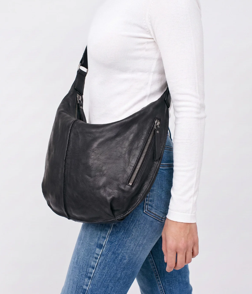 Bolso de cuero Latico, bolso de mano/hombro Mar