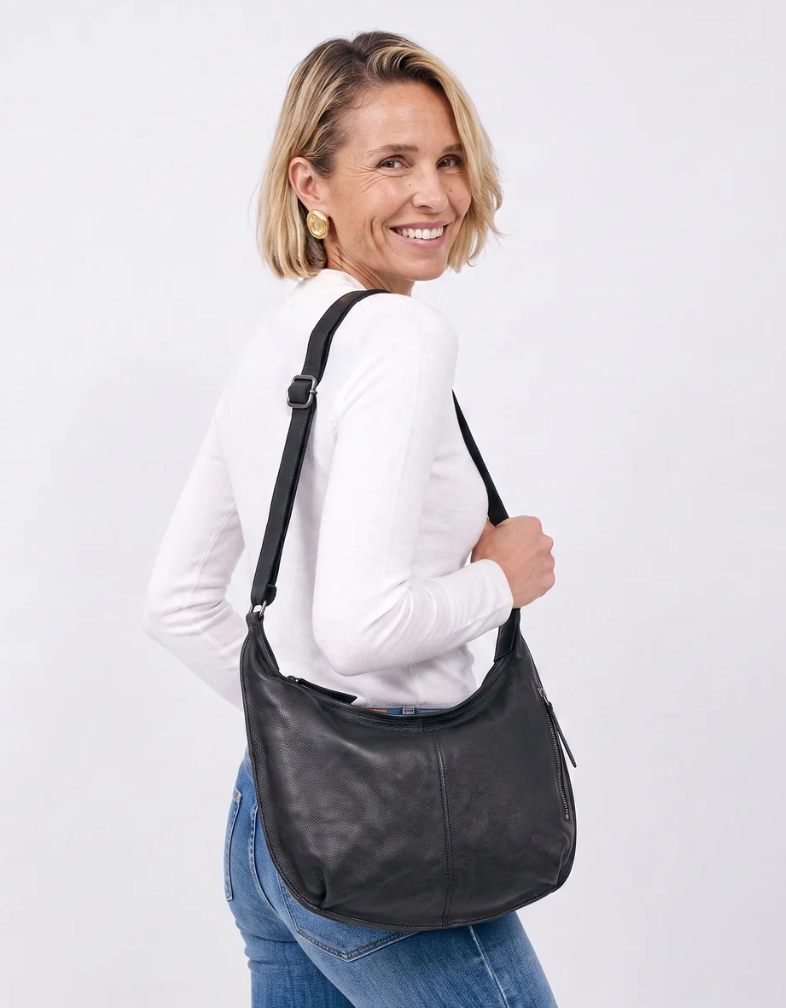 Bolso de cuero Latico, bolso de mano/hombro Mar