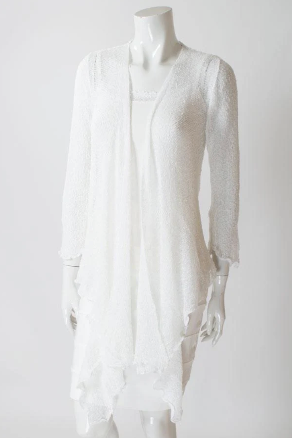 Blue Sky cardigan, long mesh shrug (14 colors)