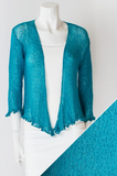 Blue Sky cardigan, short mesh shrug (6 colors)