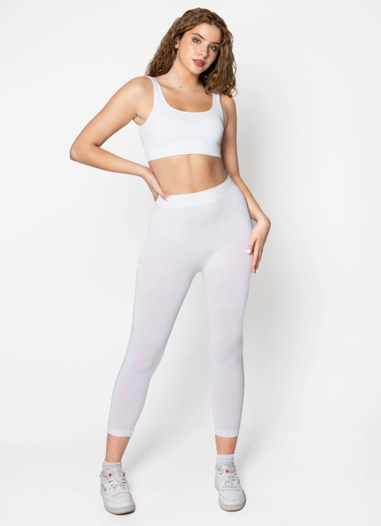 C'est Moi leggings, bamboo 3/4 length ONE Size (7 colors)