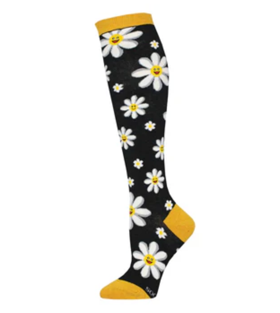 Socksmith graphic  cotton knee high, women's sizing