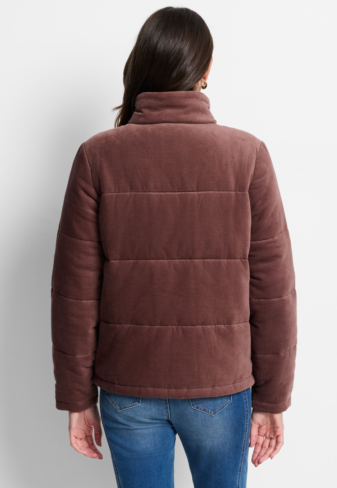 Nic + Zoe jacket/coat 241528, velvet puffer