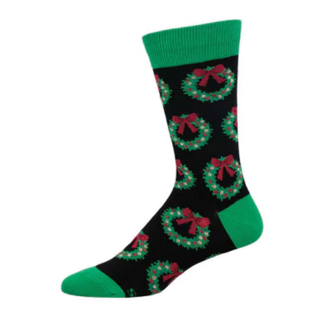 Socksmith holiday cotton crew, MEN's sizing (9 images)