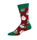 Socksmith holiday cotton crew, MEN's sizing (9 images)