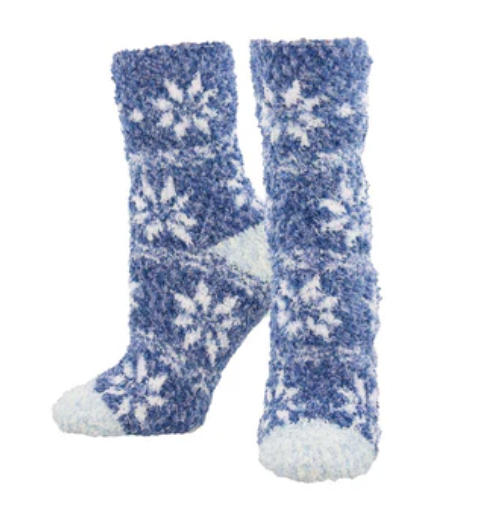 Socksmith Warm & Cozy crew, women's sizing (5 prints/colors)