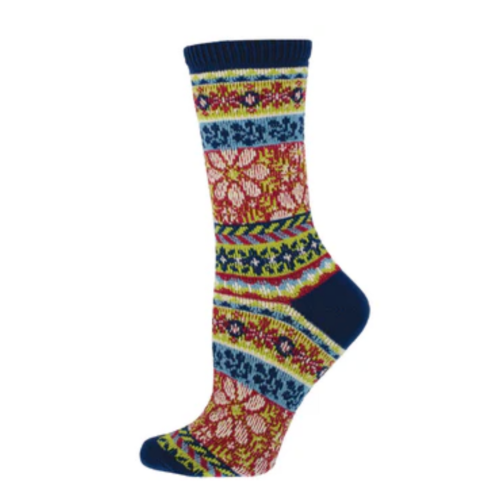 Socksmith sweater socks, women's sizing (4 patterns)