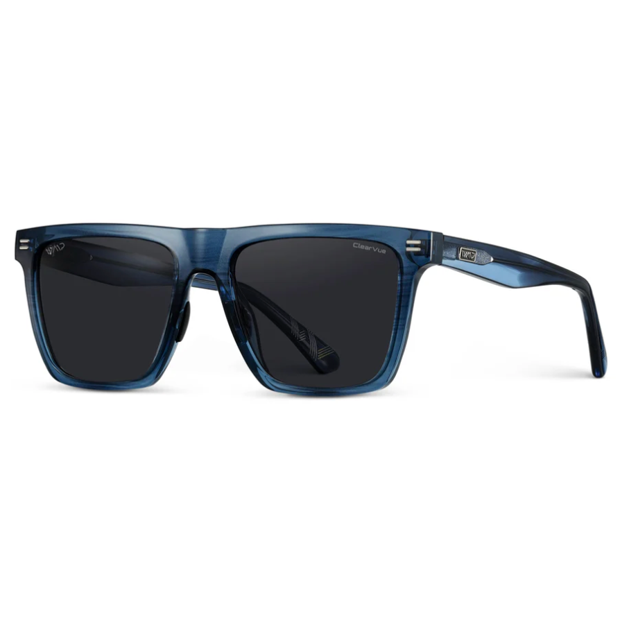 WMP Ace polarized sunglasses, crystal indigo/black