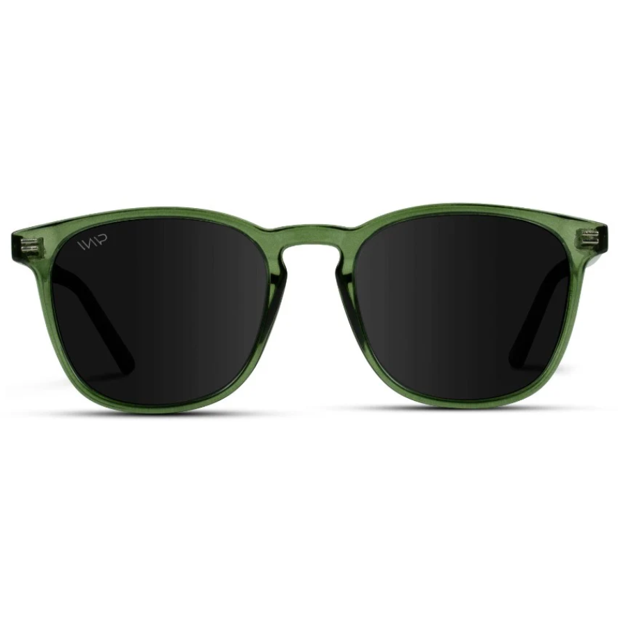 WMP Nick polarized sunglasses, emerald green/black