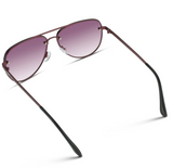 WMP Jade sunglasses, burgundy/burgundy