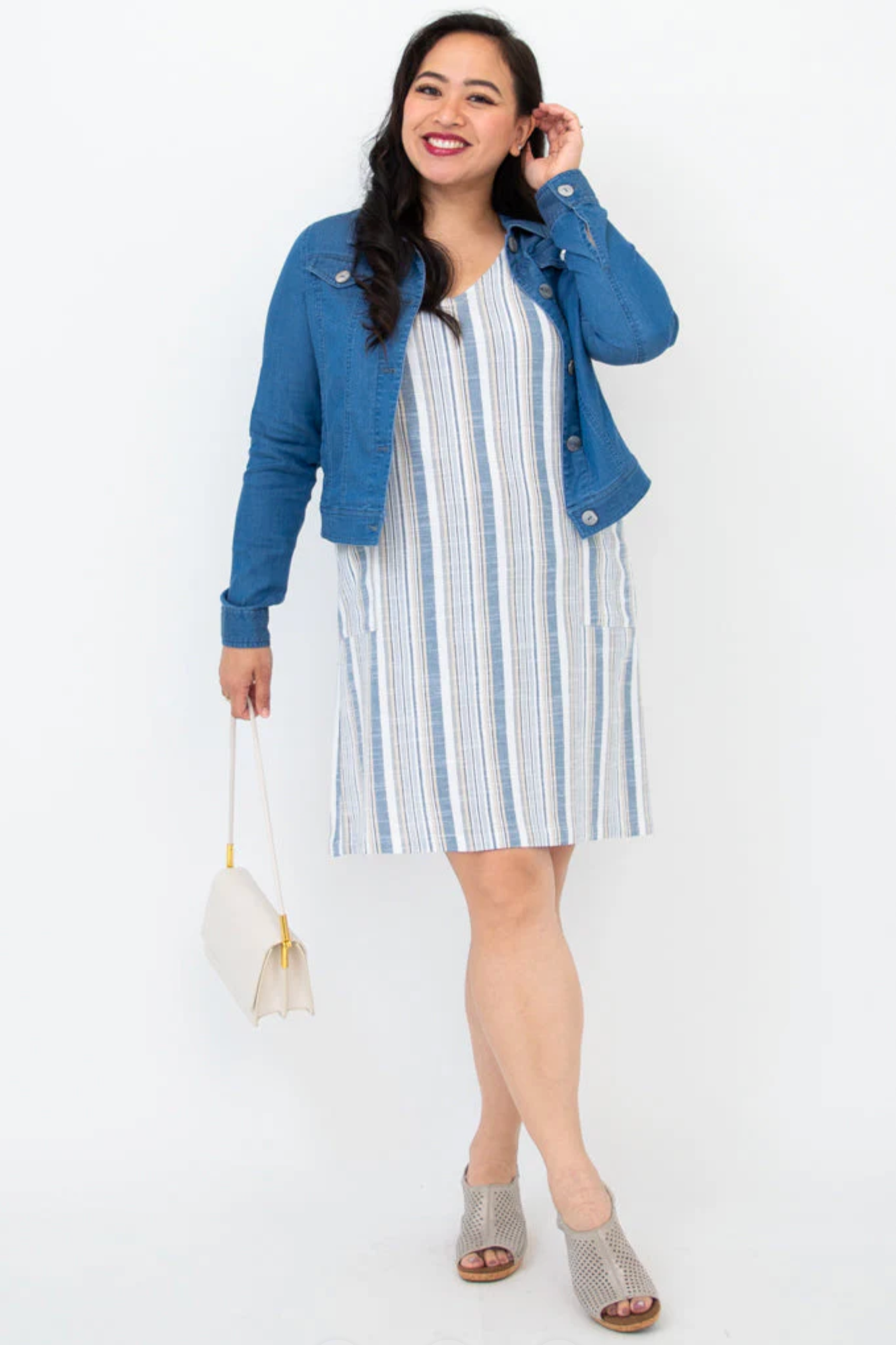 Blue Sky Colleen jacket, tencel  denim