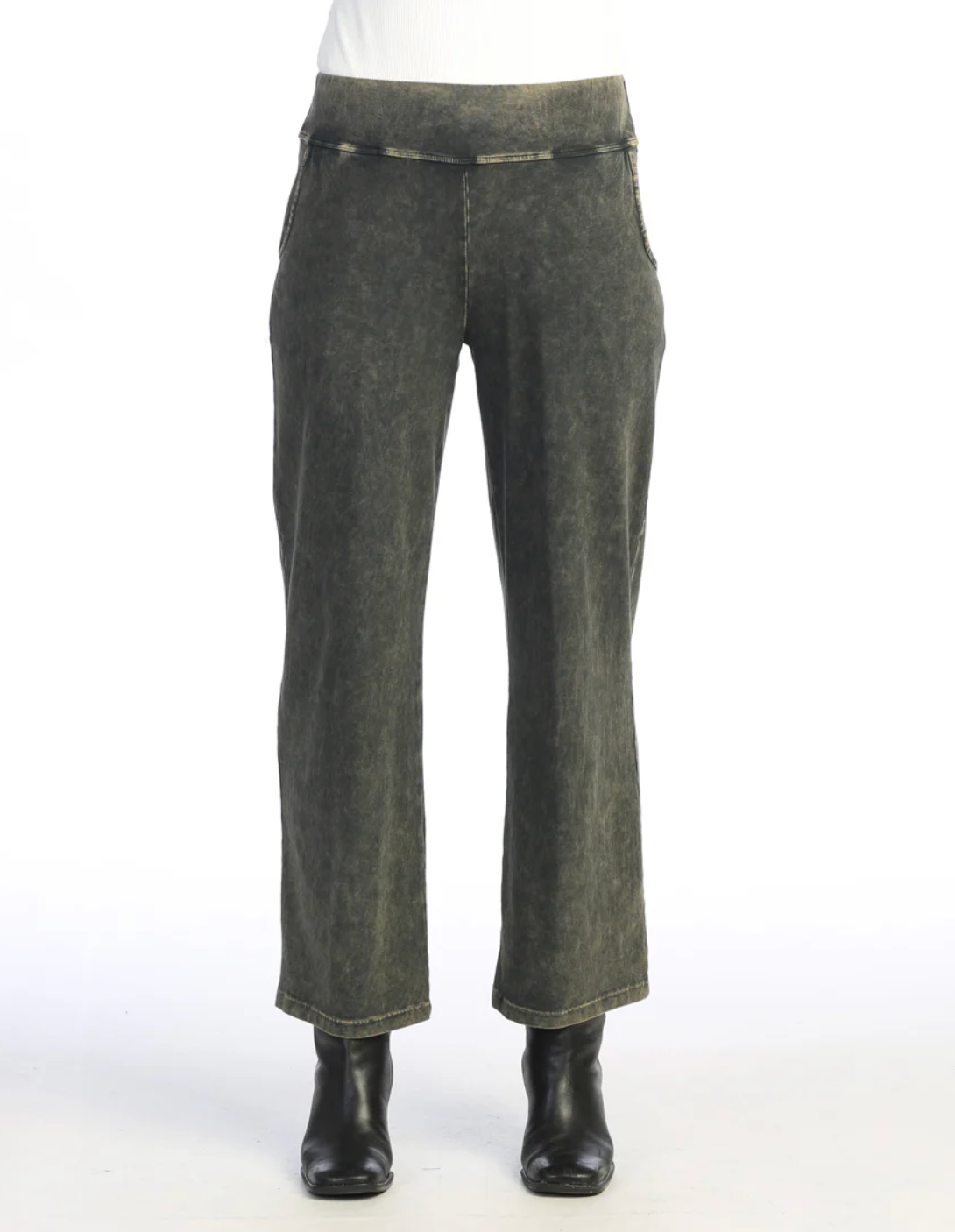 Jess & Jane pant M109, cotton mineral wash yoga