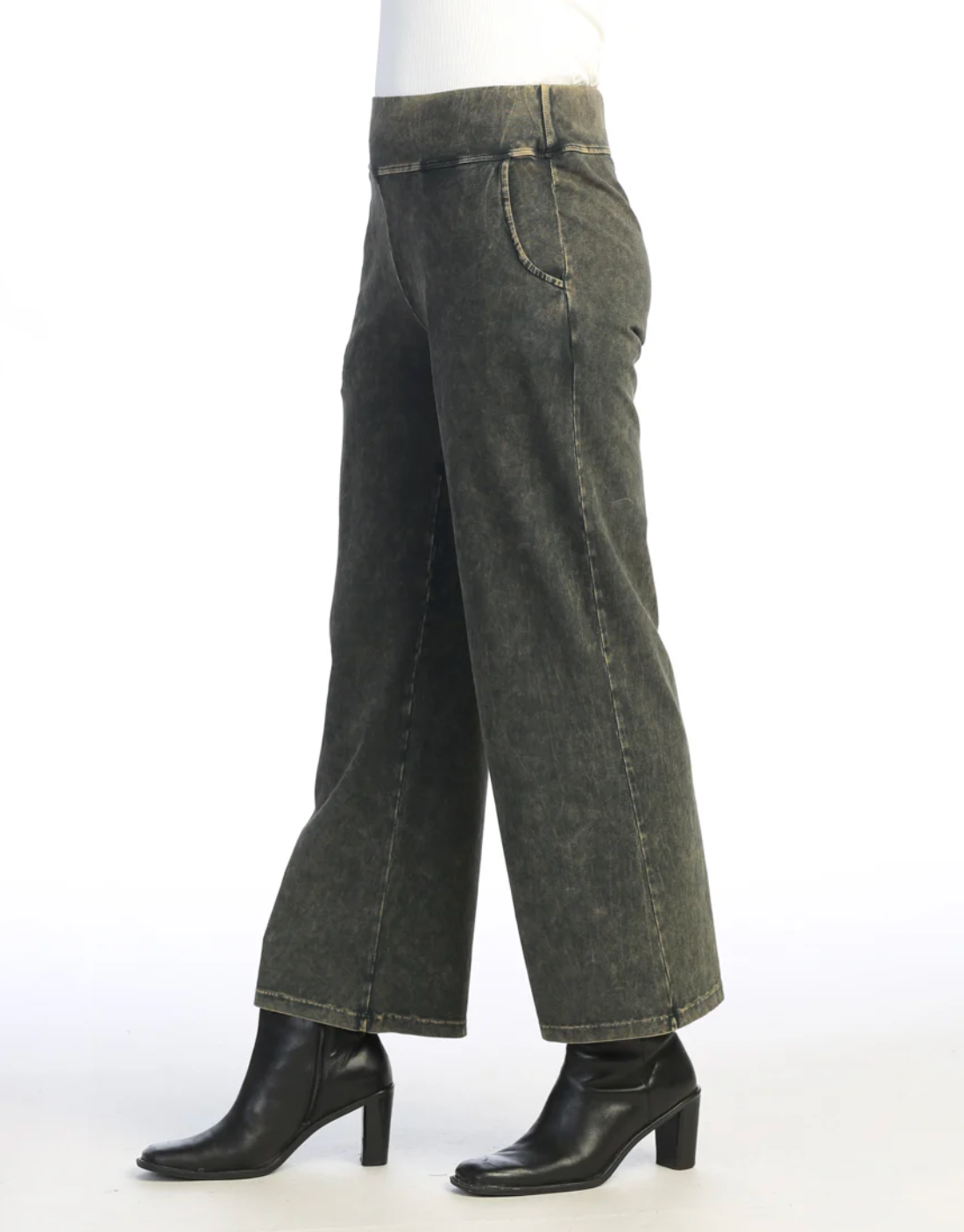 Jess & Jane pant M109, cotton mineral wash yoga