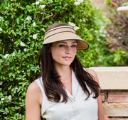 Wallaroo Lily visor, packable (2 colors)