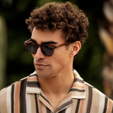 WMP Clark polarized sunglasses, saddlewood tortoise